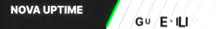 the words nova uptime and kesintsiz are on a black and green background