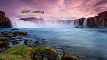 Waterfall Good Morning GIF - Waterfall Good Morning GIFs