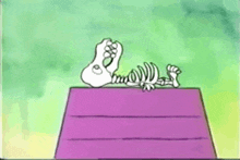 Snoopy Skeleton GIF - Snoopy Skeleton Peanuts GIFs