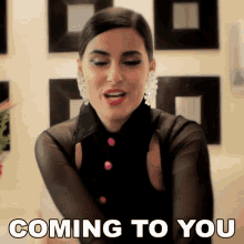 Coming To You Nelly Furtado GIF - Coming To You Nelly Furtado Big Hoops Song GIFs