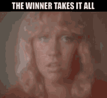 Abba The Winner Takes It All GIF - Abba The Winner Takes It All 80s Music GIFs