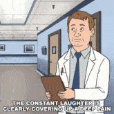The Constant Laughter Is Clearly Covering Up A Deep Pain Beavis And Butt-head GIF
