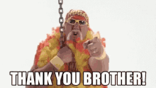 Brother Thank You GIF - Brother Thank You Hulk Hogan GIFs