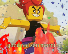 Lego Monkie Kid Red Son GIF
