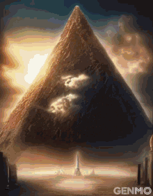 Annias Pyramid GIF - Annias Pyramid Sun GIFs