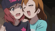 Anime Cuddle GIF - Anime Cuddle Awkward GIFs