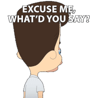 Excuse Me Whatd You Say Nick Birch Sticker - Excuse Me Whatd You Say Nick Birch Big Mouth Stickers