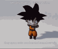 Goku Dragon Ball Fighterz GIF - Goku Dragon Ball Fighterz Meme GIFs
