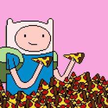 Lunch Pizza GIF - Lunch Pizza Fin GIFs