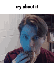 Cry About It Jerma GIF - Cry About It Jerma Burger GIFs