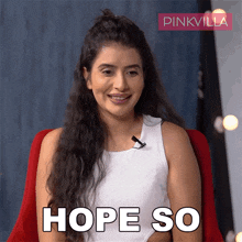 Hope So Charu Asopa GIF - Hope So Charu Asopa Pinkvilla GIFs