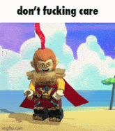 Dont Fucking Care Sun Wukong GIF - Dont Fucking Care Sun Wukong Lego Monkie Kid GIFs
