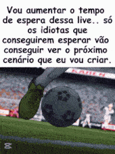 a picture of a soccer player kicking a soccer ball