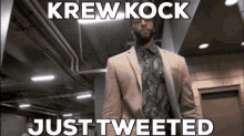 Stinker Krew Kock D Krew Kock Just Tweeted GIF - Stinker Krew Kock D Krew Kock Just Tweeted Anthony Davis GIFs