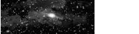 a black and white photo of a galaxy with a white star in the middle .