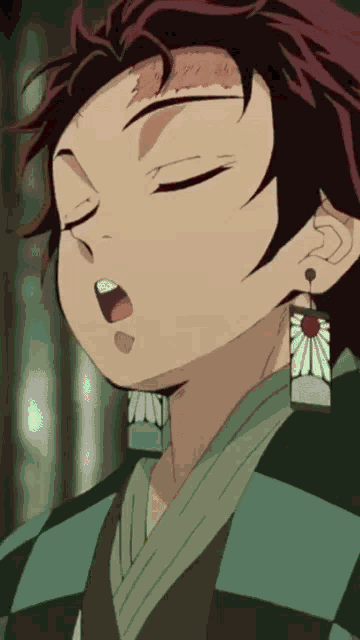 Tanjiro rage on Make a GIF