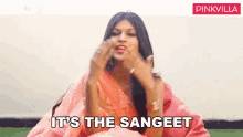 Its The Sangeet Avantika GIF - Its The Sangeet Avantika Pinkvilla GIFs