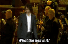 What The Hell Is It Angry GIF - What The Hell Is It Angry Musical GIFs