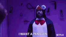 I Want A Penguin Matthew Risch GIF - I Want A Penguin Matthew Risch Joe GIFs