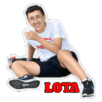 Toni Lota Tonino Sticker