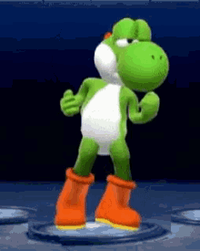 Yoshi Mario GIF - Yoshi Mario Fortnite GIFs
