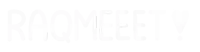 the word roomeet is written in black and white on a white background
