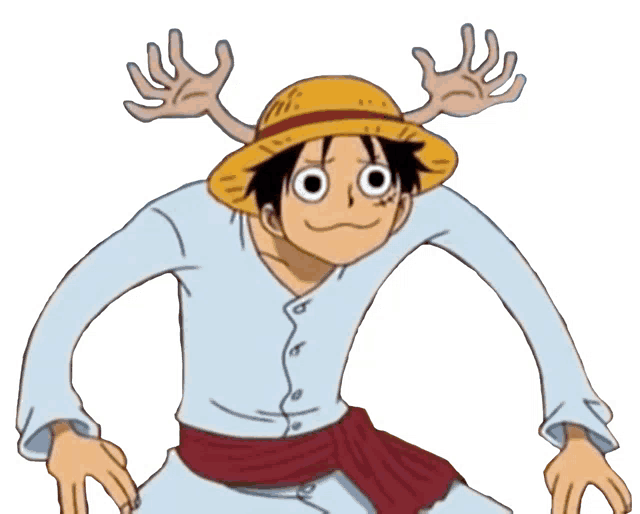 Sticker One Piece - Monkey D. Luffy