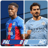 Crystal Palace F.C. Vs. Manchester City F.C. Half-time Break GIF - Soccer Epl English Premier League GIFs