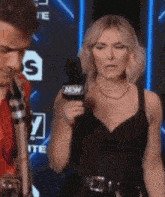 Renee Paquette Aew GIF - Renee Paquette Aew Backstage Interview GIFs
