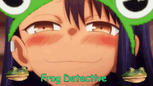 Nagatoro Frog Detective GIF - Nagatoro Frog Detective Frog GIFs