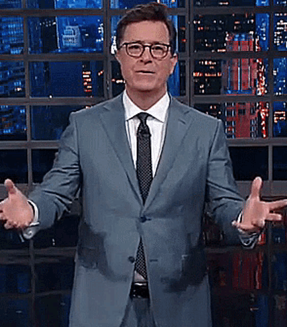 Stephen Colbert Appreciate GIF - Stephen Colbert Appreciate Hands On Heart GIFs