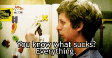 Who Had The Worst Day. GIF - Michael Cera You Know What Sucks Everything GIFs