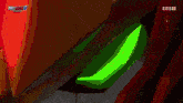 a close up of a robot 's head with ebs1 written on the bottom