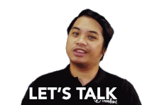 Lets Talk Lets Chat Sticker - Lets Talk Lets Chat Have A Talk Stickers