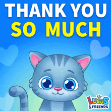 Thank You Cat Thankyou GIF