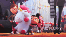 It’s So Fluffy Im Gonna Die!!! Its So Fluffy!! GIF - Despicable Me Minions Fluffy GIFs