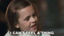 I Cant Feel A Thing Claire Crosby GIF - I Cant Feel A Thing Claire Crosby You Say Song GIFs