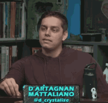 Out Of Character Dartagnan Mattaliano GIF - Out Of Character Dartagnan Mattaliano Saving Throw GIFs