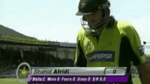 Duckridi Shahid Afridi GIF - Duckridi Shahid Afridi Cricketer GIFs