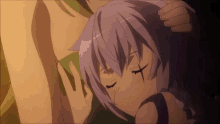 Fate Apocrypha Caress GIF - Fate Apocrypha Caress Mordred GIFs