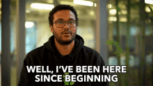 Well Ive Been Here Since Beginning Aphro GIF - Well Ive Been Here Since Beginning Aphro Aphromoo GIFs