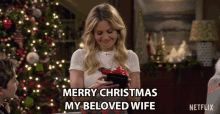 Merry Christmas Beloved Wife GIF - Merry Christmas Beloved Wife Gift GIFs