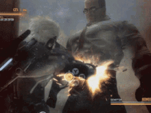 Metal Gear Rising Cope GIF