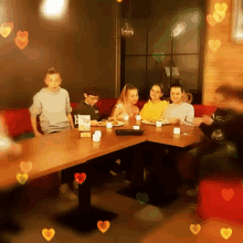 Hearts Group GIF - Hearts Group Friends GIFs