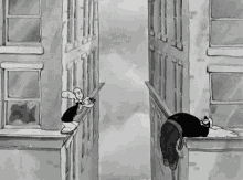 Popeye - The Paneless Window Washer (1937) GIF - Popeye The Paneless Window Washer Cartoon GIFs