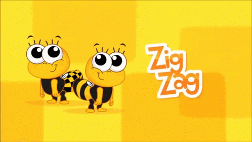 Zigzag Abelha GIF - Zigzag Abelha Bee - Discover & Share GIFs