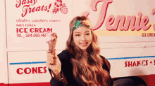 jennie blackpink ice cream