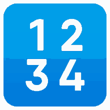 numbers symbols joypixels 1234 numeric input