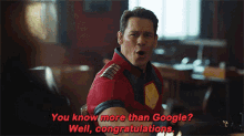 Peacemaker You Know More Than Google GIF - Peacemaker You Know More Than Google Well Congratulations GIFs