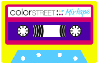 Colorstreet 80s Sticker - Colorstreet 80s Stickers